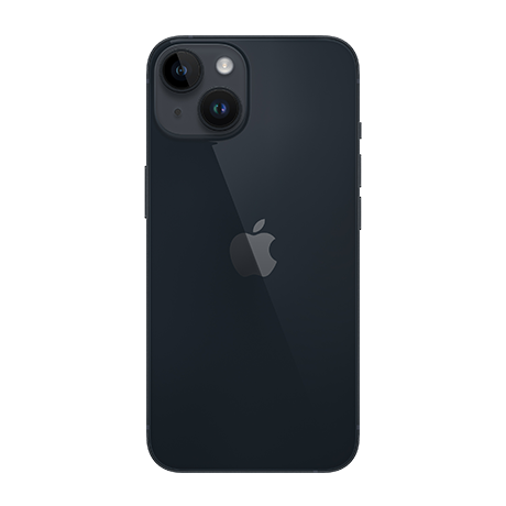 Midnight iPhone 14 Plus available in Huron County at Tuckersmith Communications.